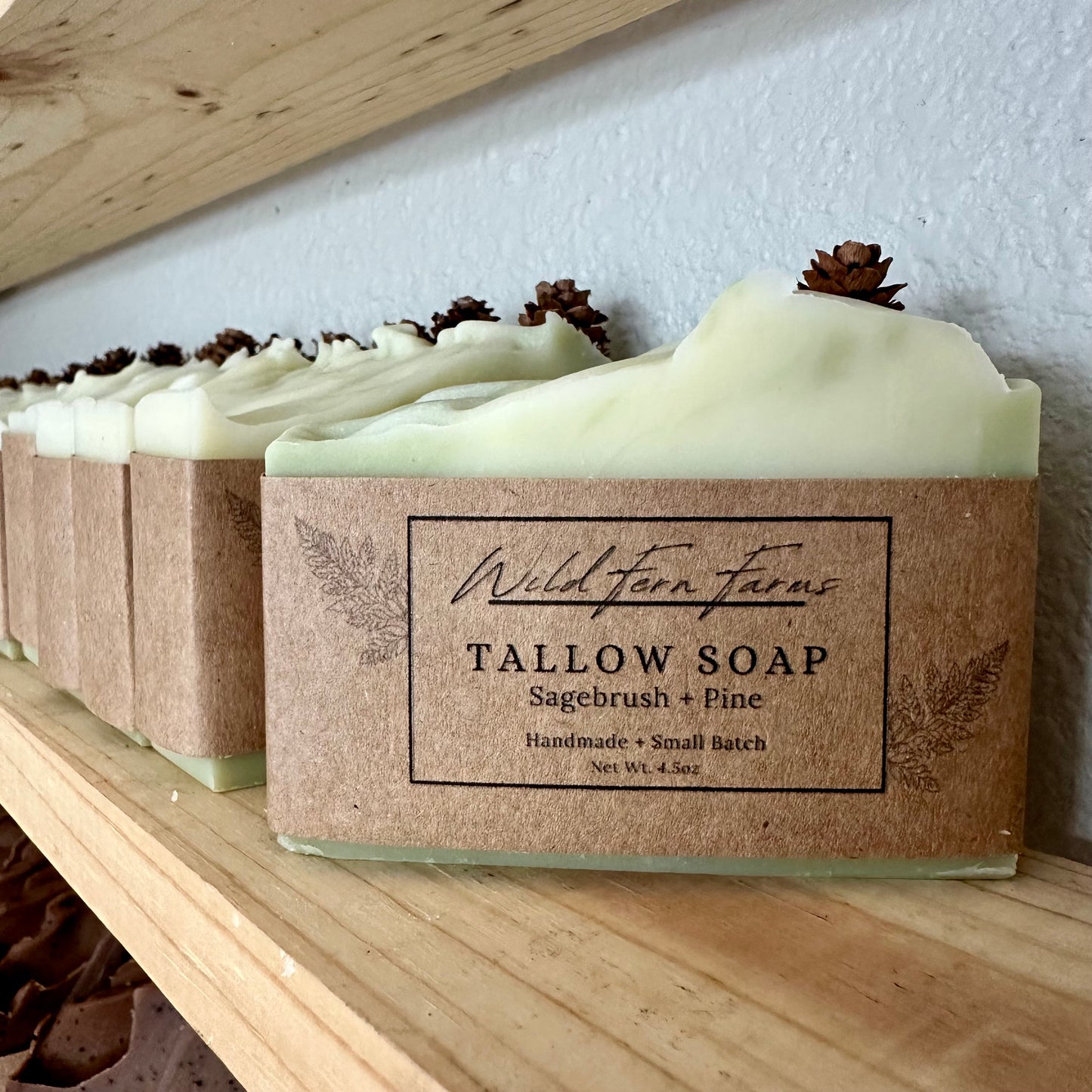 Tallow Soap; Sagebrush + Pine