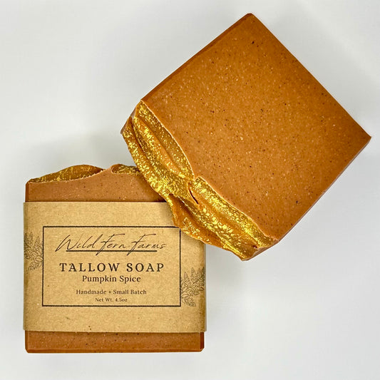 Tallow Soap; Pumpkin Spice