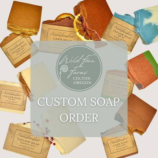 Custom Soap Order (15 Bar)
