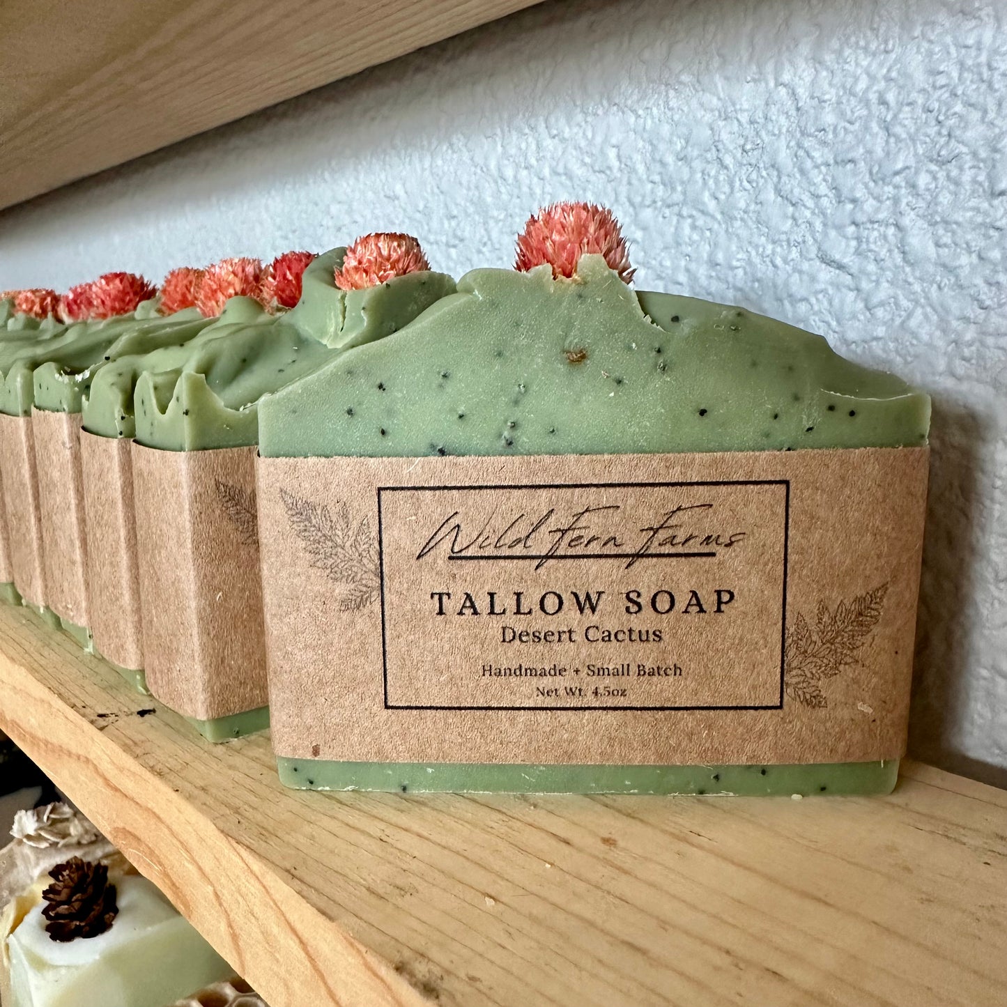Tallow Soap; Desert Cactus