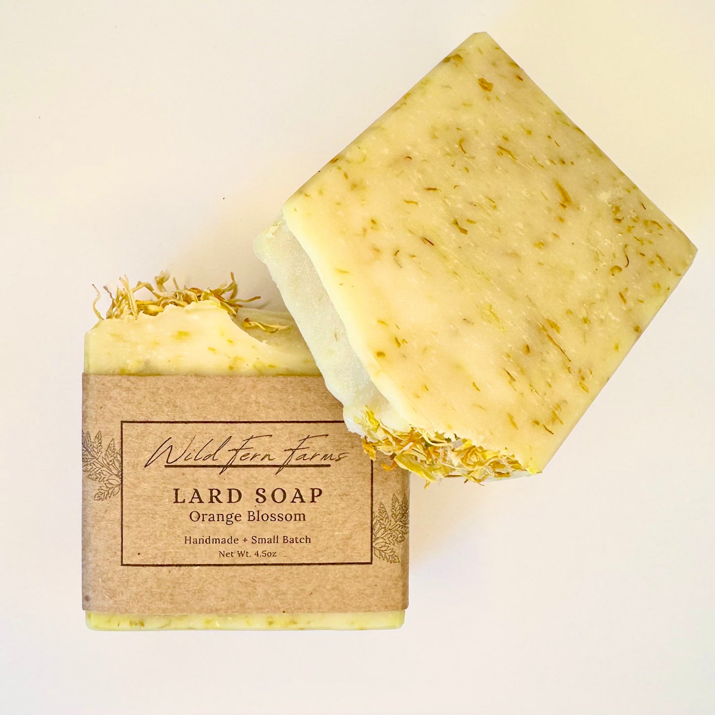 Lard Soap; Orange Blossom